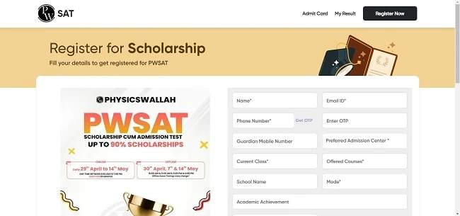 Physicswallah-Scholarship-Test-Register-Now